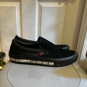 Black Slip on Vans